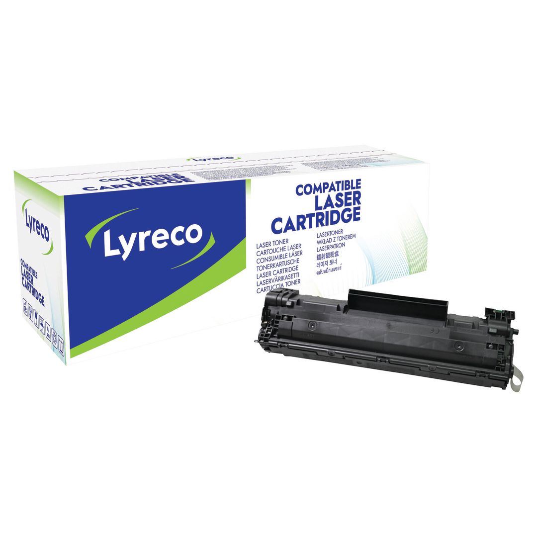 LYRECO Toner HP CB436A/1871B002 2K svart | Toner och bläck - Tonerkassetter - Toner Lyreco | Kontorsexperten
