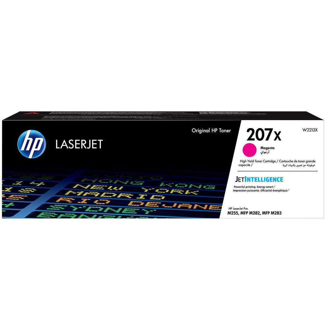 HP Toner W2213X 207X 2,45K Magenta | Toner och bläck - Tonerkassetter - Toner HP | Kontorsexperten