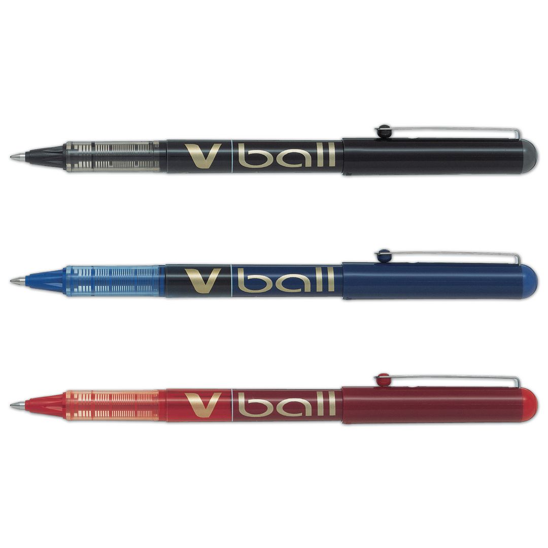 PILOT Bläckkulpenna V Ball 0,7 blå | Kontorsmaterial - Pennor - Bläckkulpennor | Kontorsexperten