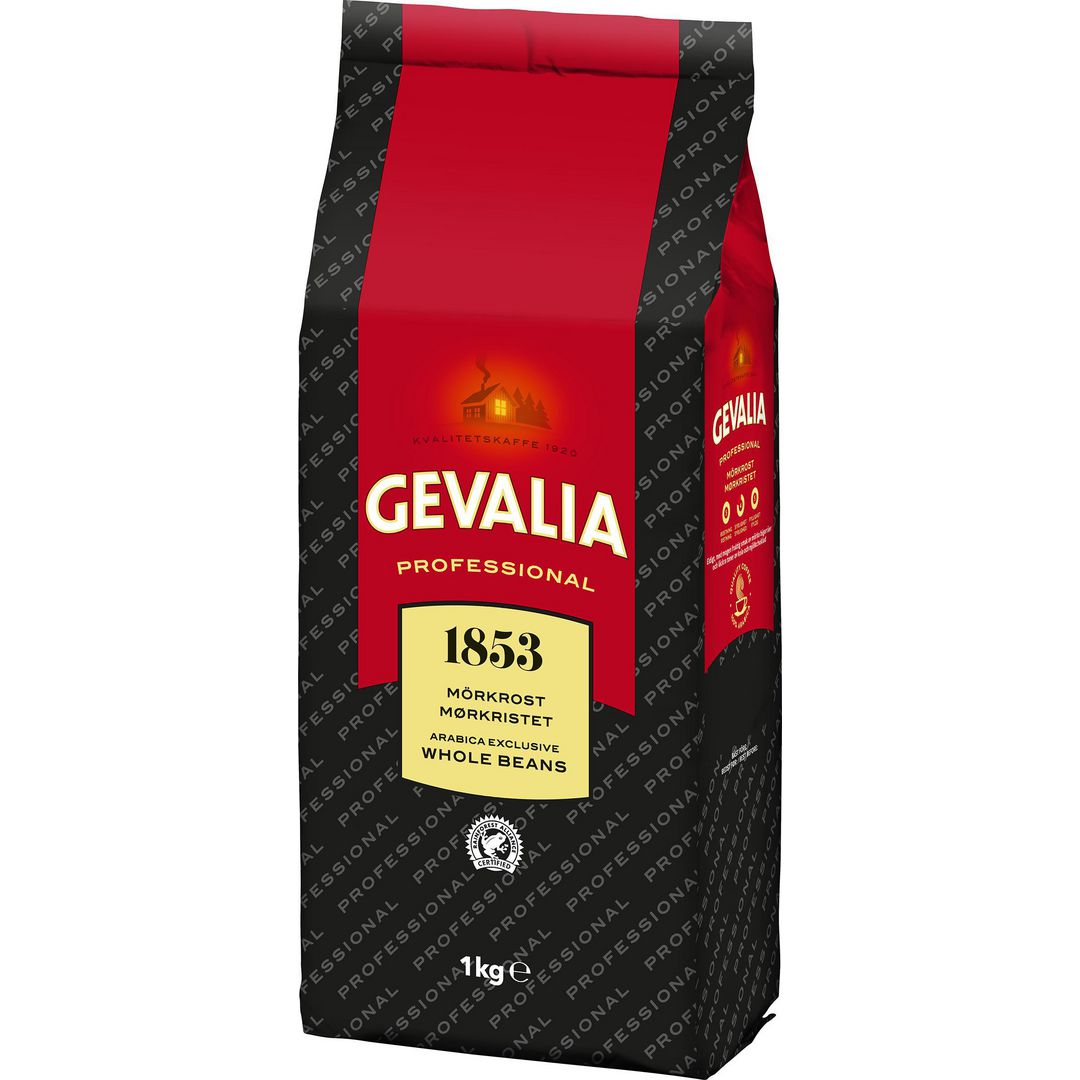 GEVALIA Kaffe 1853 Bönor 1kg | Kök och servering - Kaffe och te - Hela Bönor | Kontorsexperten