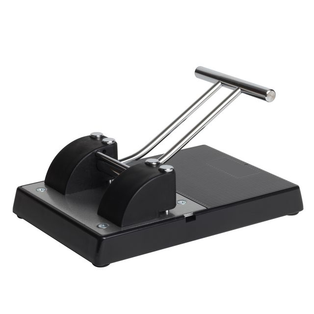 Manuellt hålslag 35 ark aluminium, svart och silver | Kontorsmaterial - Till skrivbordet - Hålslag | Kontorsexperten