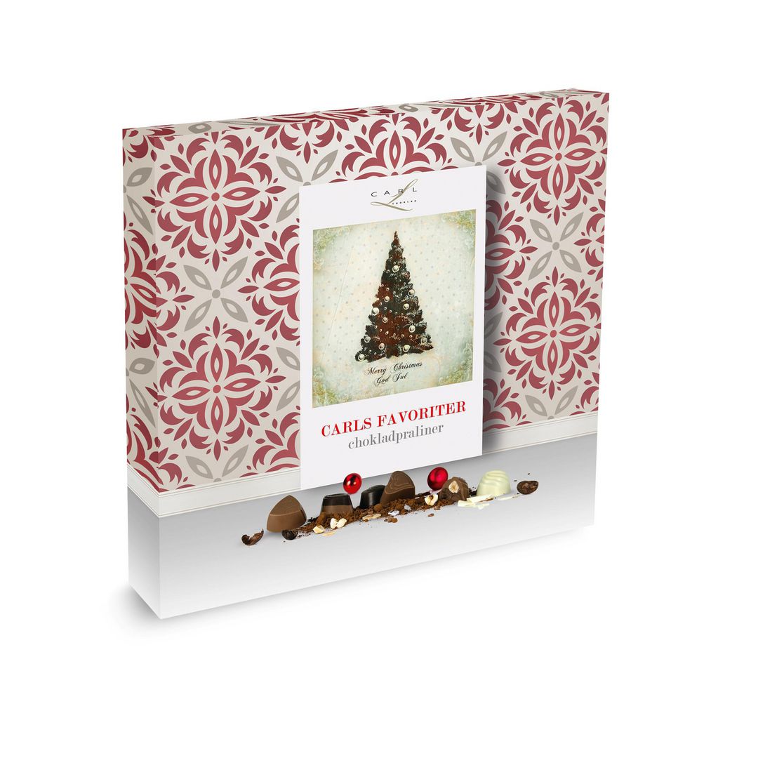 CARL CHOKLAD&PRESENT Choklad Carls Favoriter ask 600g | Kök och servering - Ätbart - Godis och choklad | Kontorsexperten