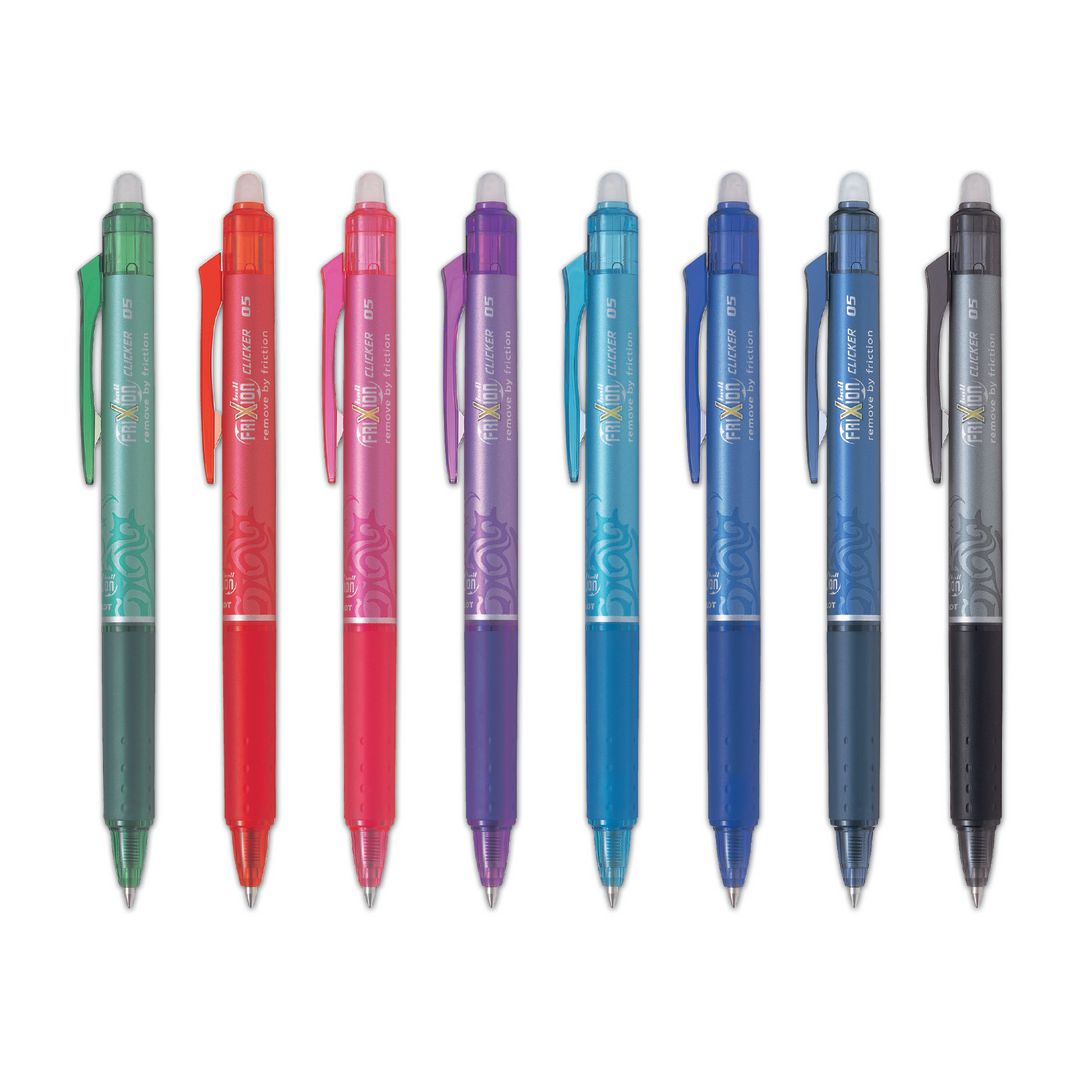 PILOT Gelpenna Frixion Clicker 0,5 grön | Kontorsmaterial - Pennor - Gelpennor raderbara | Kontorsexperten