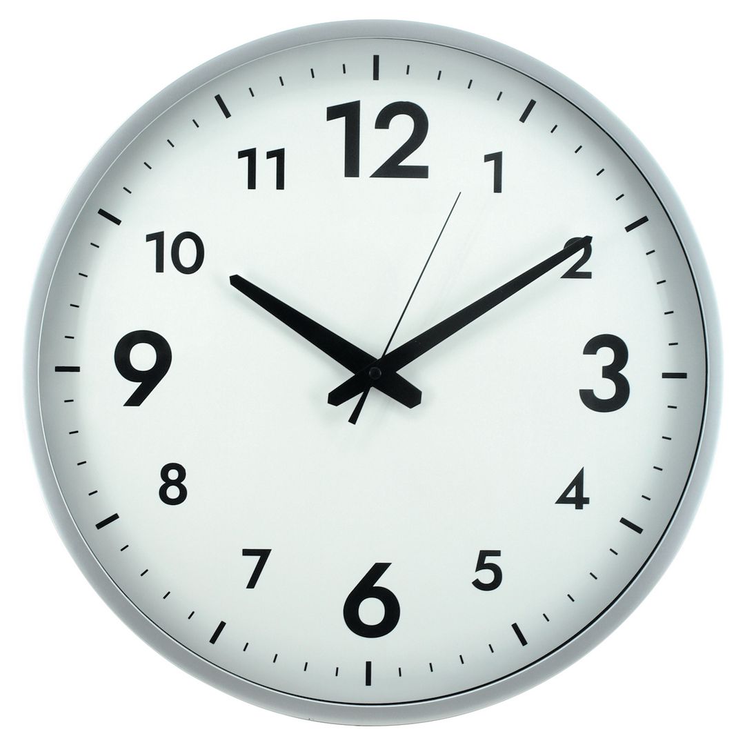 Väggklocka Bigtime ø38 cm | Kontorsmöbler och inredning - Väggur - Väggur | Kontorsexperten