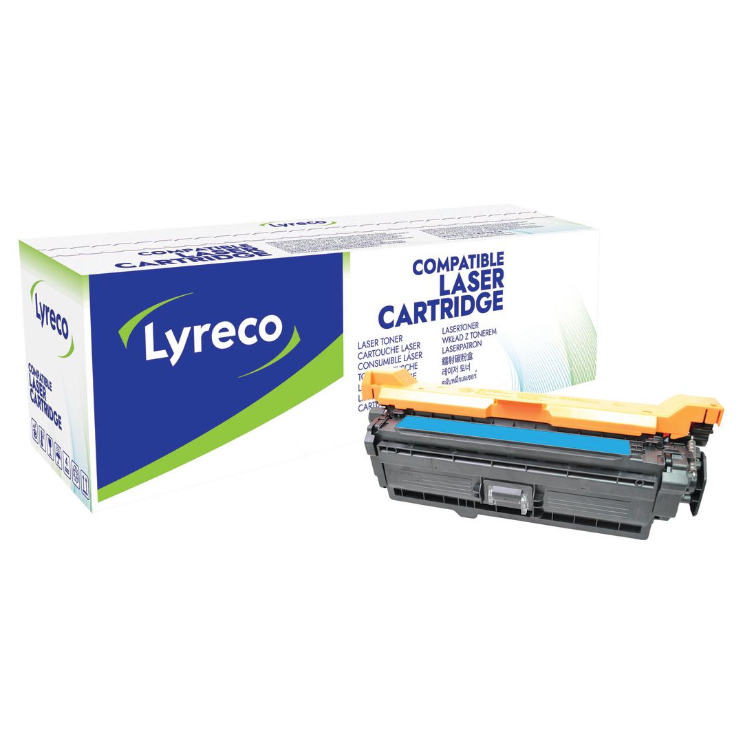 LYRECO Toner HP CE401A Cyan | Toner och bläck - Tonerkassetter - Toner Lyreco | Kontorsexperten