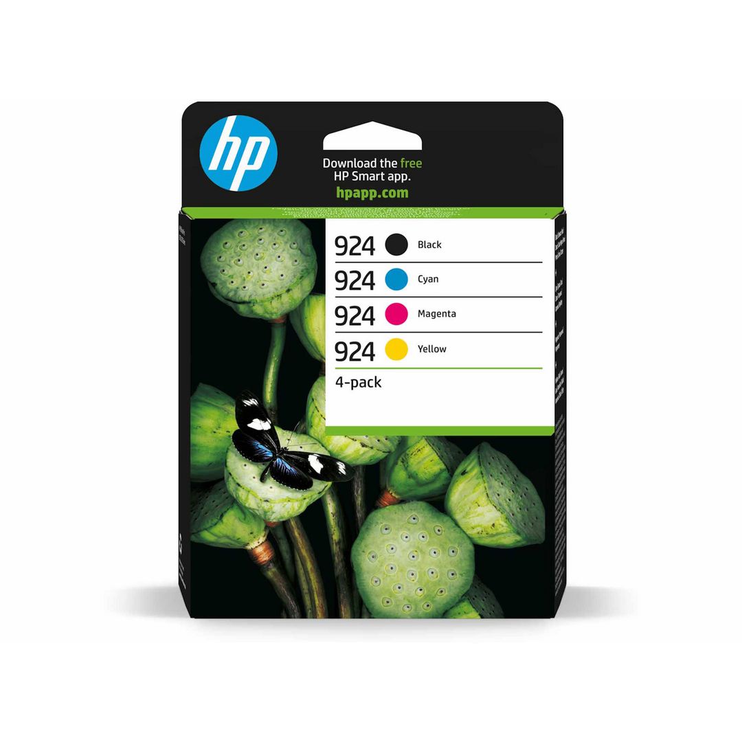 HP Bläckpatron 6C3Z1 924 CMYK 4/fp | Toner och bläck - Bläckpatroner - Bläckpatroner HP | Kontorsexperten