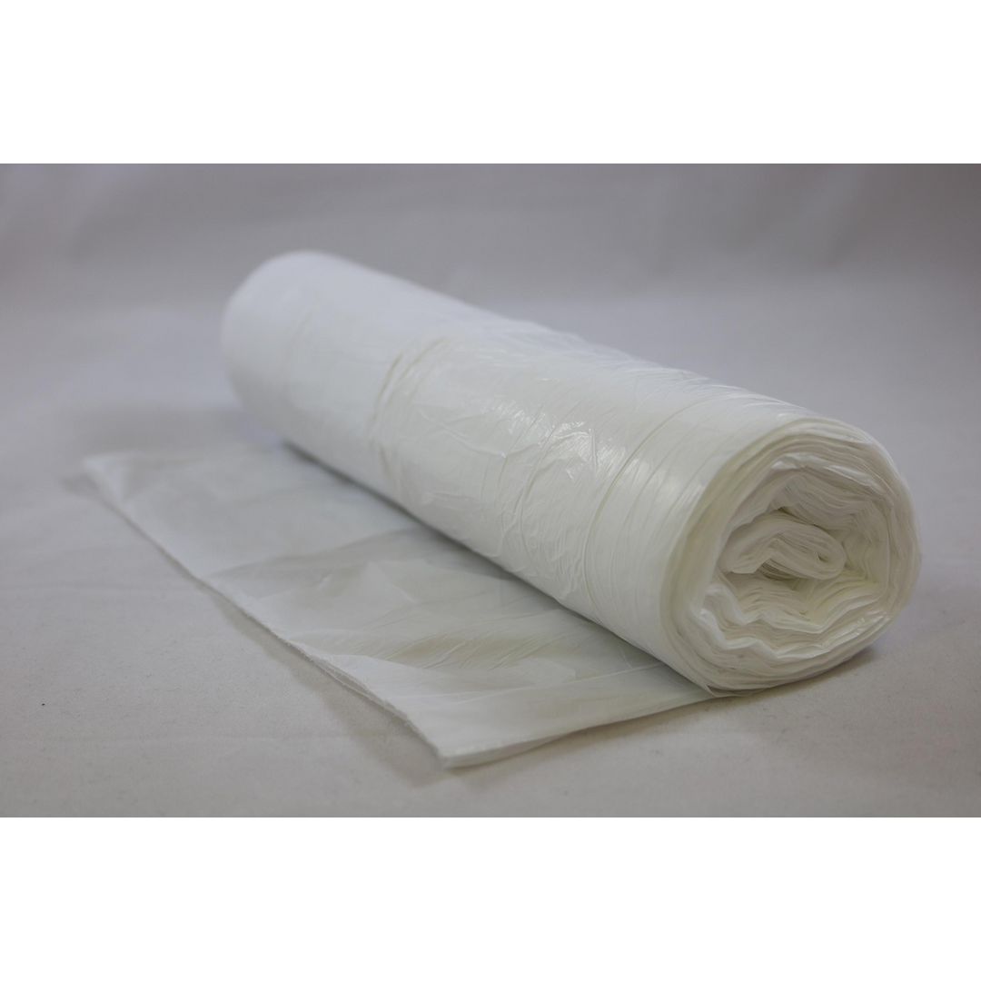 Papperskorgspåse HD 30L 8my vit 100/rl | Städ och hygien - Påsar och säckar - Papperskorgspåsar | Kontorsexperten