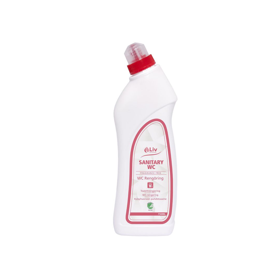 LIV WC-rent Sanitary WC oparf. 750ml | Städ och hygien - Rengöringsmedel - WC-rent | Kontorsexperten