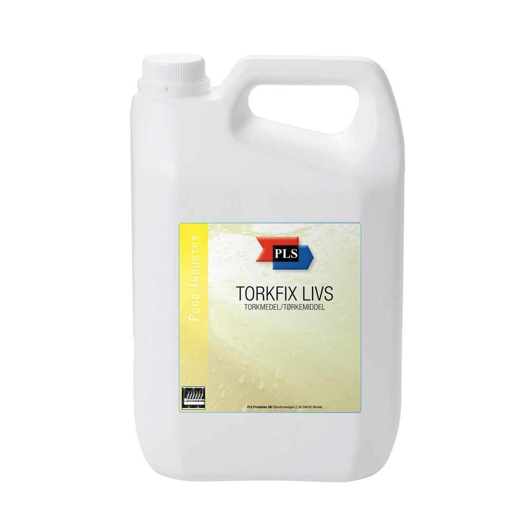 PLS Torkmedel Torkfix Livs 5L | Städ och hygien - Diskrengöring - Torkmedel och sköljmedel | Kontorsexperten
