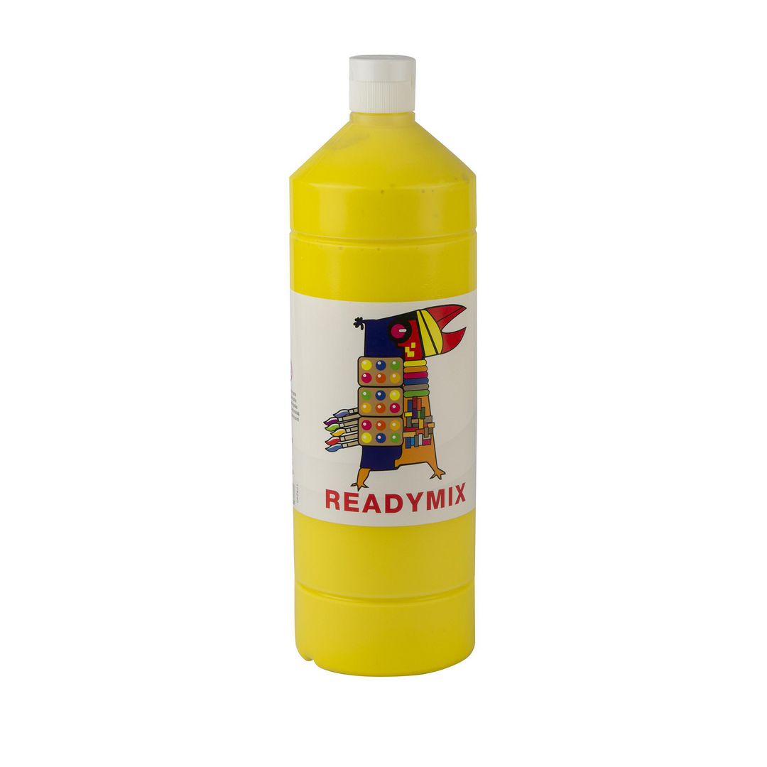 Readymix 1000 ml, gul | Skola och förskola - Målarfärg och tillbehör - Readymix | Kontorsexperten