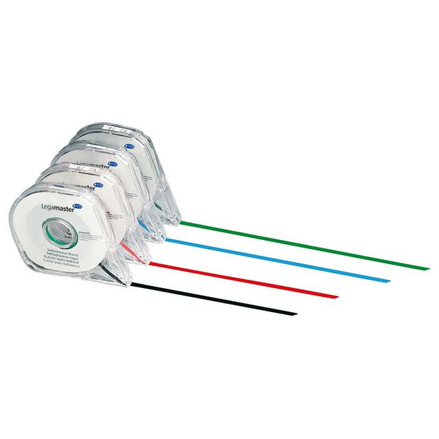 LEGAMASTER Avdelartejp, 1 mm x 16 m, svart | Kontorsmöbler och inredning - Whiteboardtavlor och tillbehör - Uppdelningsband | Kontorsexperten