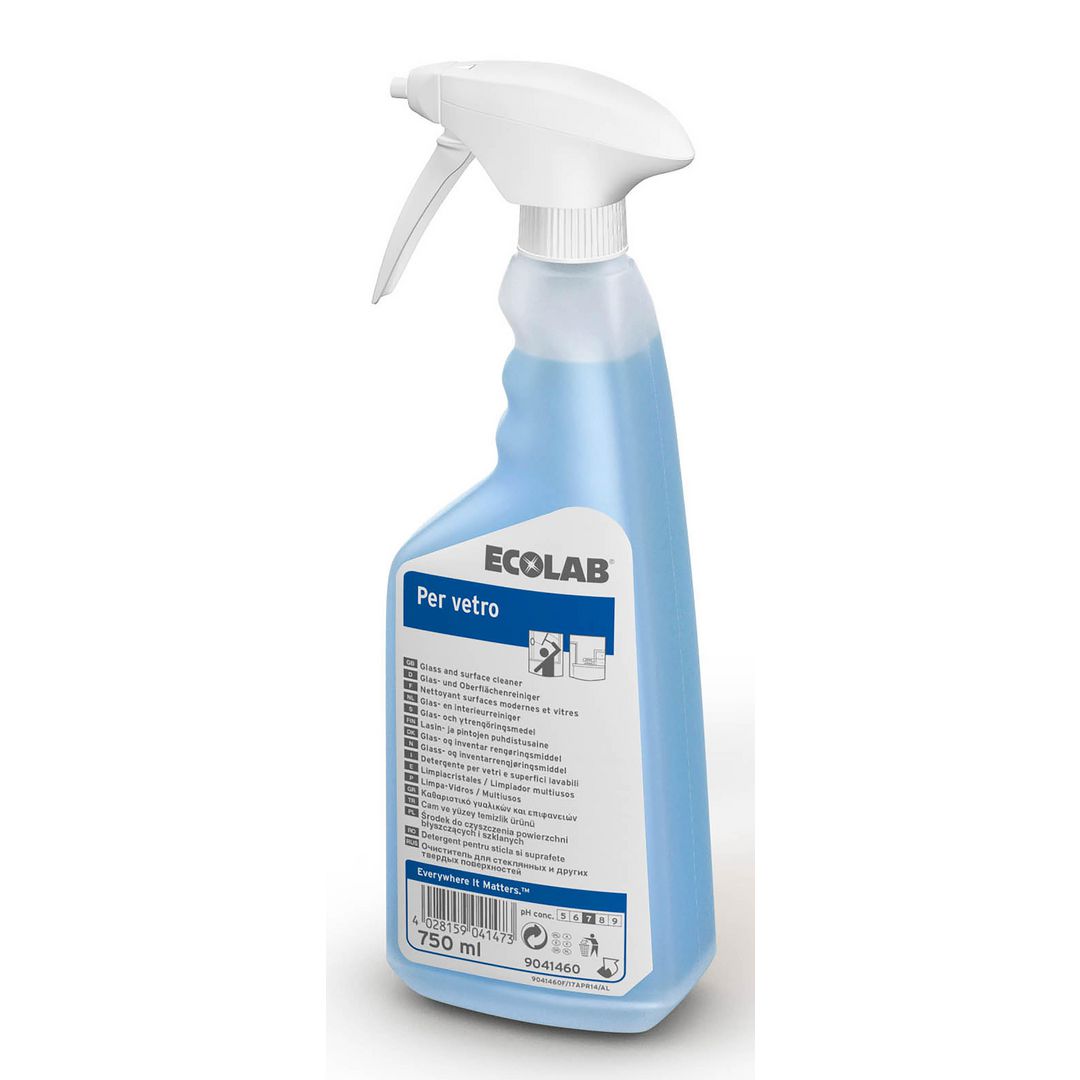 ECOLAB Fönsterputs Per Vetro 750ml | Städ och hygien - Fönsterrengöring - Fönsterputsmedel | Kontorsexperten