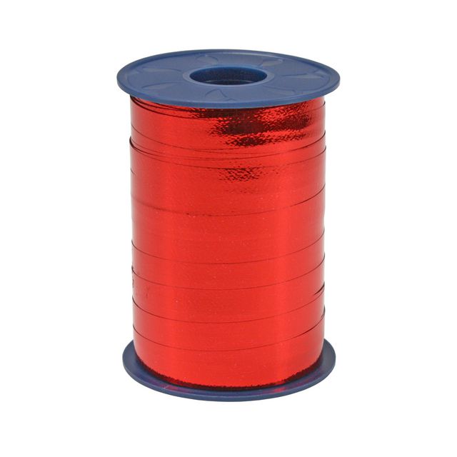 HEDLUNDS OF SWEDEN Presentband 10mmx250m Röd metallic | Emballage och lagerutrustning - Presentinslagning - Presentband och Snören | Kontorsexperten