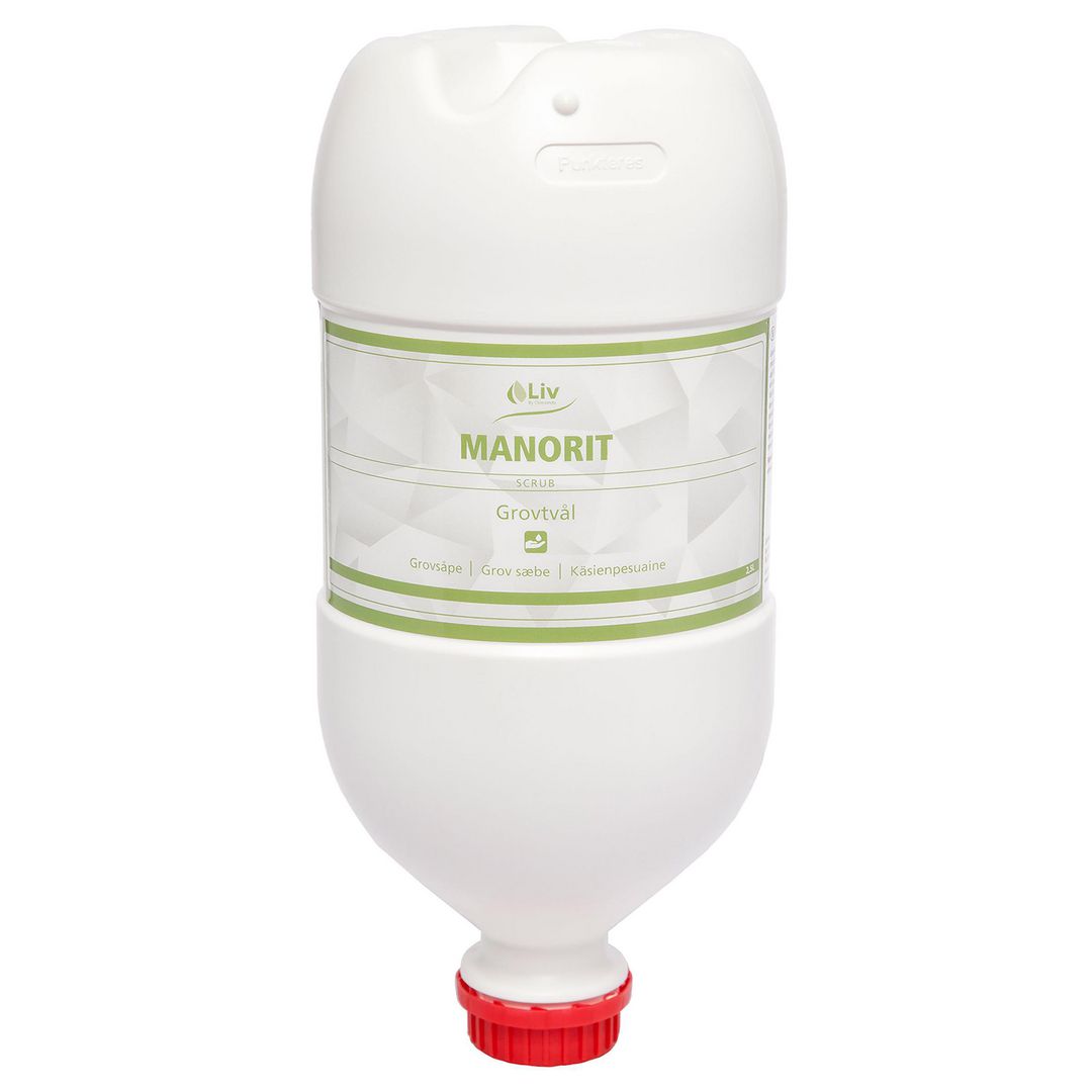 LIV Grovtvål LIV Manorit 2,5L | Städ och hygien - Tvål och hygien - Grovtvål | Kontorsexperten