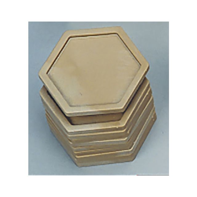 Pärlram sexhörning 9cm | Skola och förskola - Hobbymaterial - Nabbipärlor - Rörpärlor | Kontorsexperten