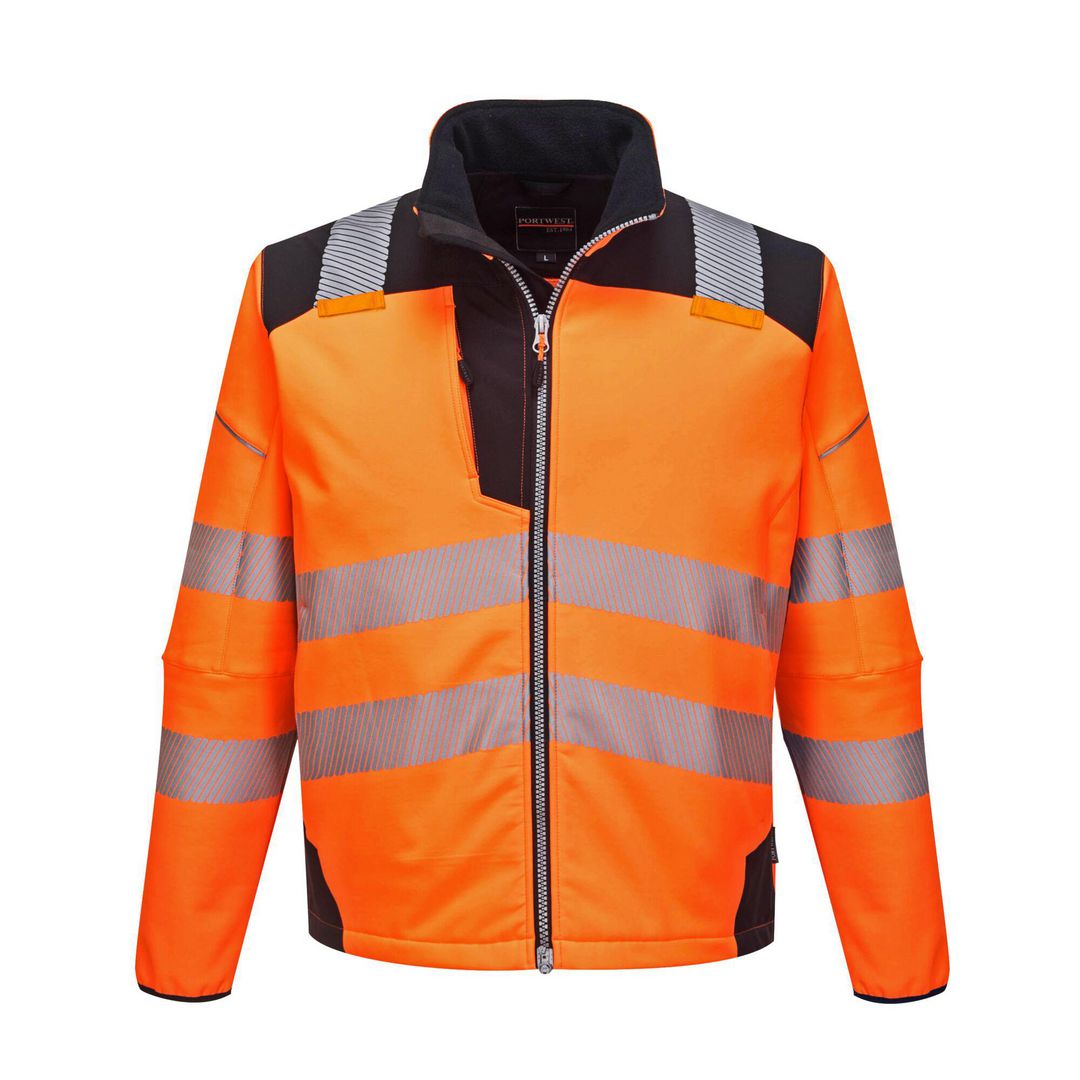 PORTWEST Varselsoftshell PW T402 kl2/3 orange XL | Arbetskläder - Varselkläder - Varseljackor | Kontorsexperten