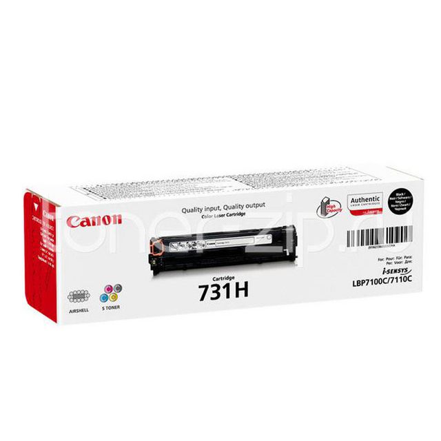 CANON Toner, 731 BK H, 6273B002, svart, singelförpackning, hög kapacitet | Toner och bläck - Tonerkassetter - Toner Canon | Kontorsexperten