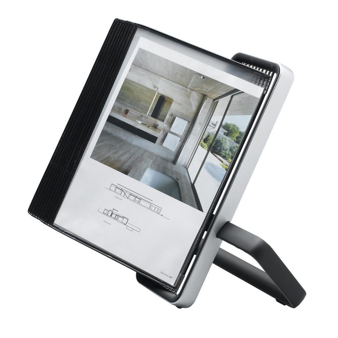 TARIFOLD Bordsställ ink 10 fickor svart | Kontorsmaterial - Till skrivbordet - Bordsställ och panelsystem | Kontorsexperten