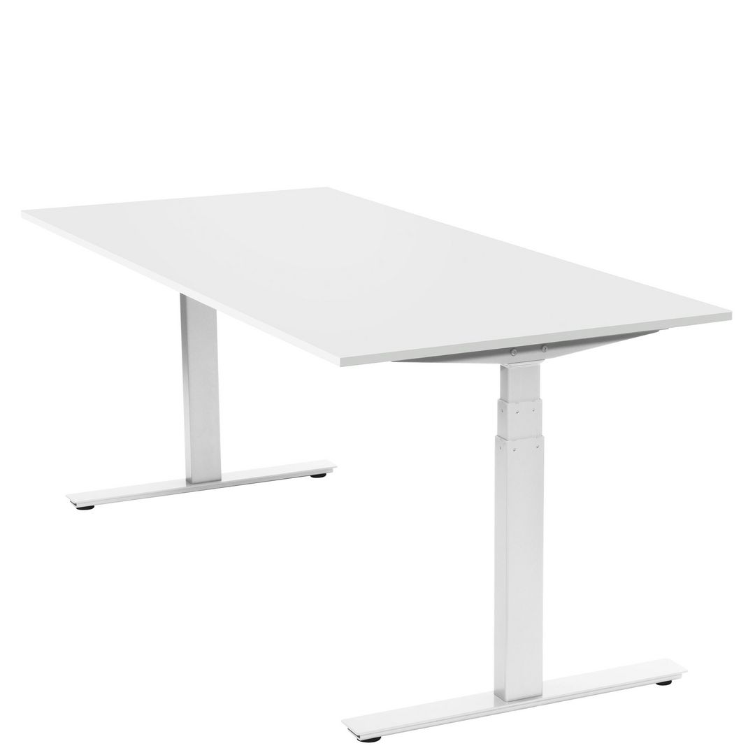 LANAB DESIGN Skrivbord EF Smart 1800x800 Vit/Vit | Kontorsmöbler och inredning - Bord och hurtsar - Skrivbord - Höj/sänkbar | Kontorsexperten