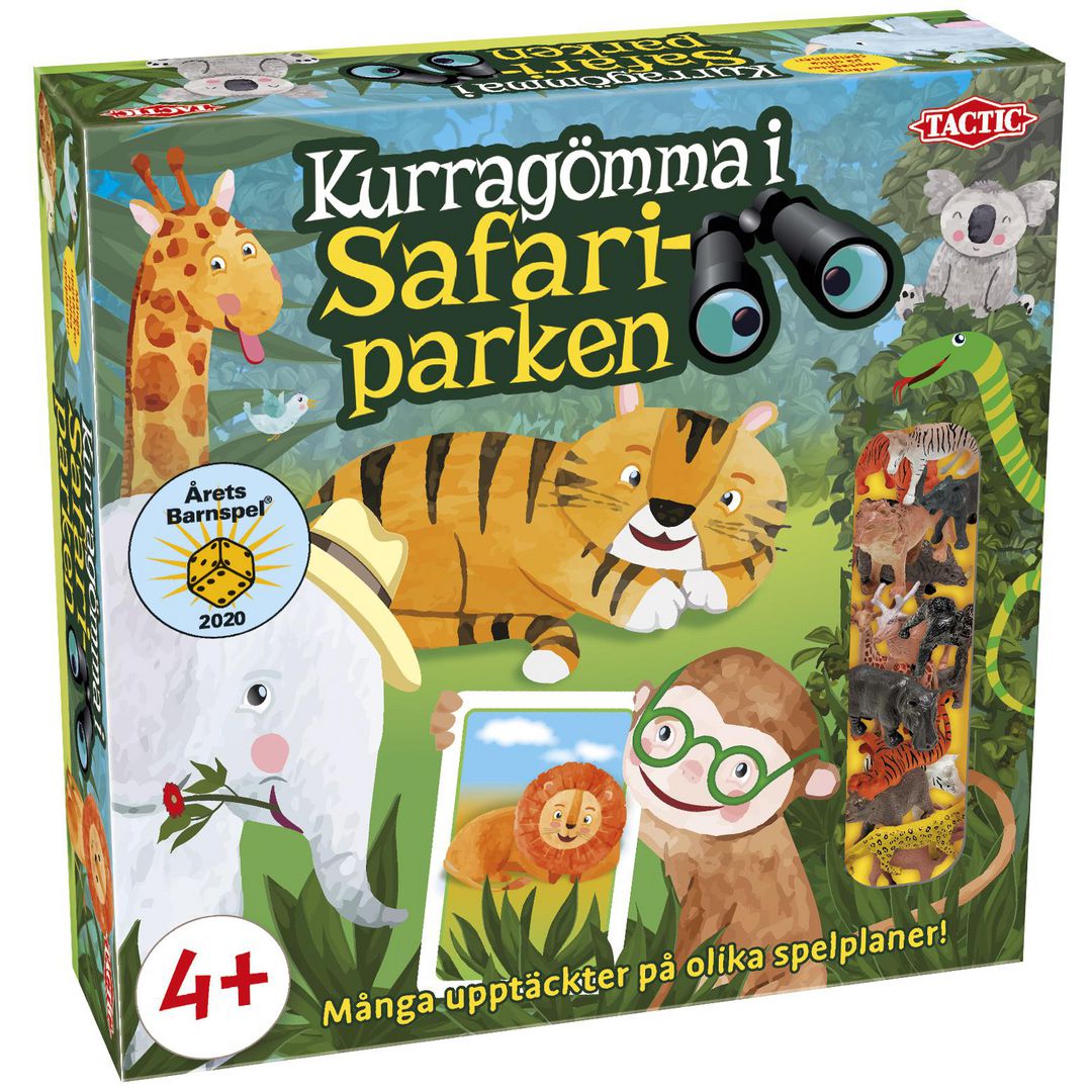 TACTIC Spel Kurragömma i Safariparken från 4år | Skola och förskola - Lekmaterial - Spel - Från 3 - 4 år | Kontorsexperten