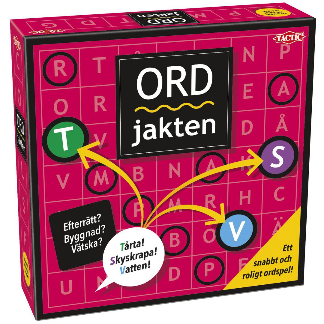 TACTIC Spel Ordjakten från 8år | Skola och förskola - Lekmaterial - Spel - Från 7 - 9 år | Kontorsexperten