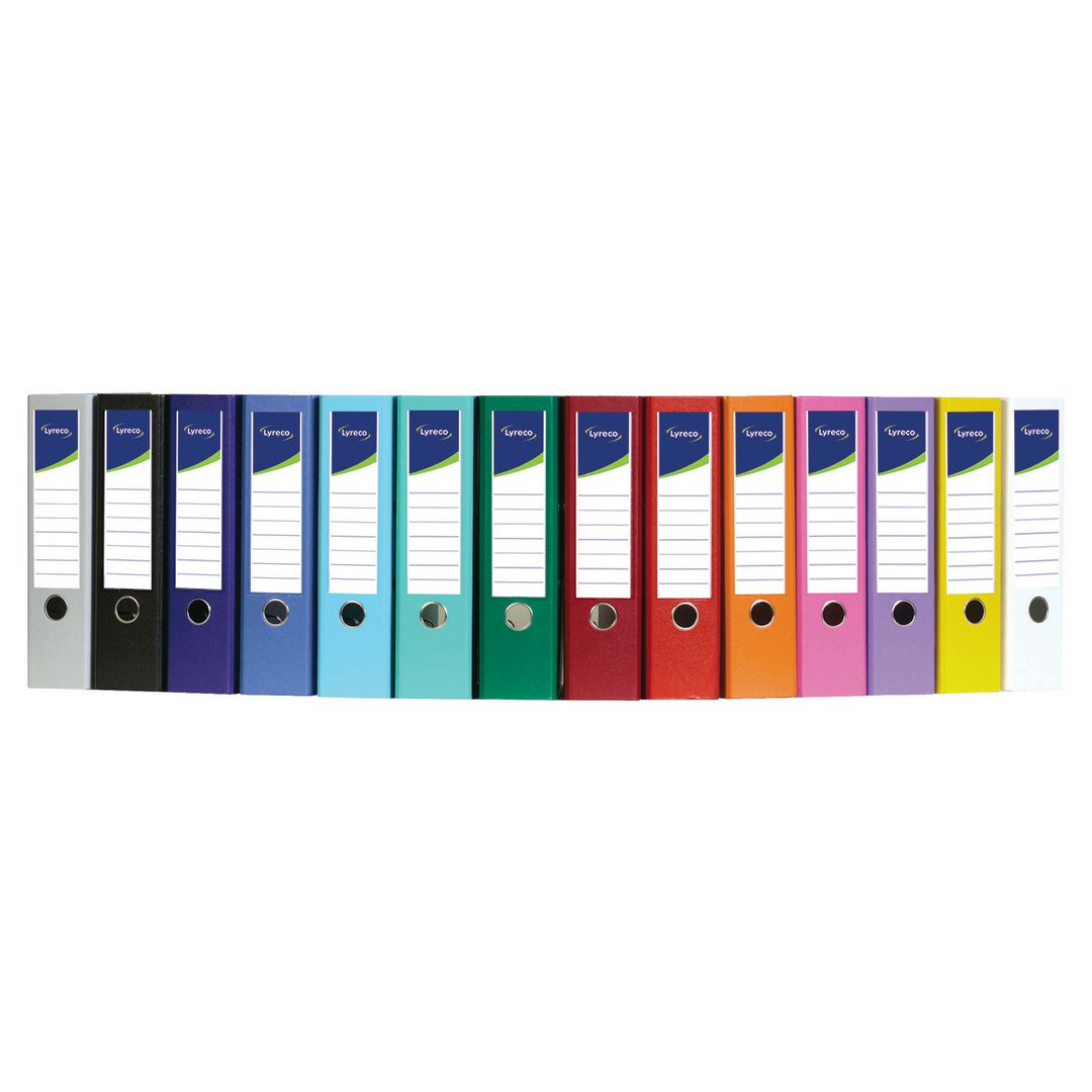 LYRECO Pärm ECO EU.hål PP A4 80mm svart | Kontorsmaterial - Pärmar och register - Europapärmar | Kontorsexperten