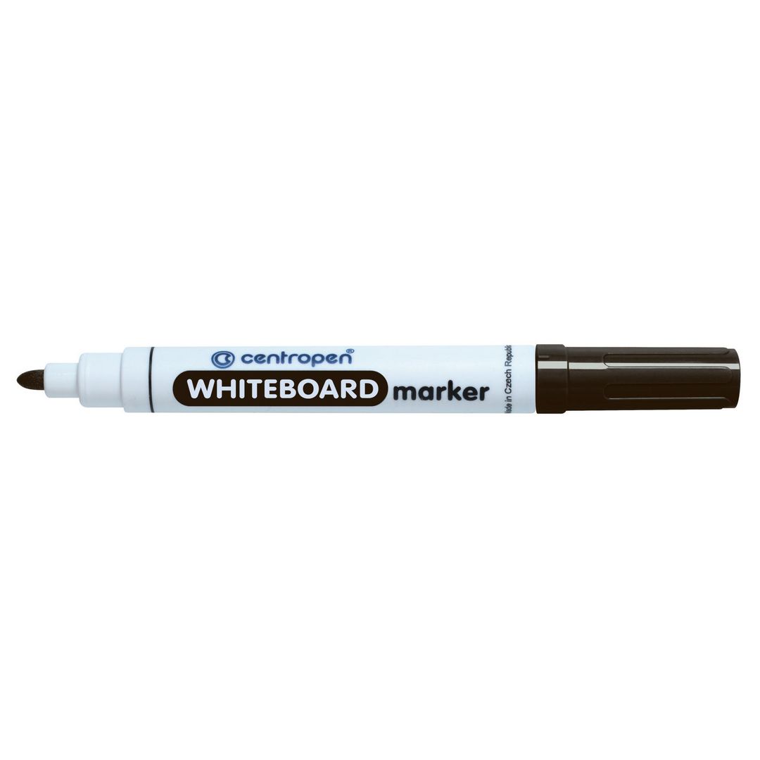 CENTROPEN Whiteboardpenna rund svart | Kontorsmaterial - Pennor - Whiteboardpennor - Rund spets | Kontorsexperten