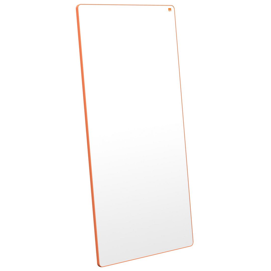NOBO Whiteboard MoveMeet orange 180x90cm | Kontorsmöbler och inredning - Whiteboardtavlor och tillbehör - Whiteboardtavlor - Lackerad stål | Kontorsexperten