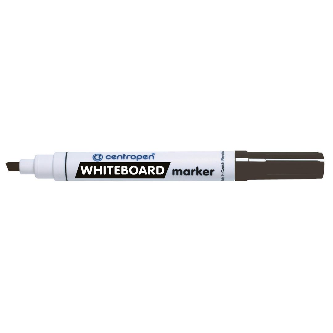 CENTROPEN Whiteboardpenna skuren svart | Kontorsmaterial - Pennor - Whiteboardpennor - Skuren spets | Kontorsexperten