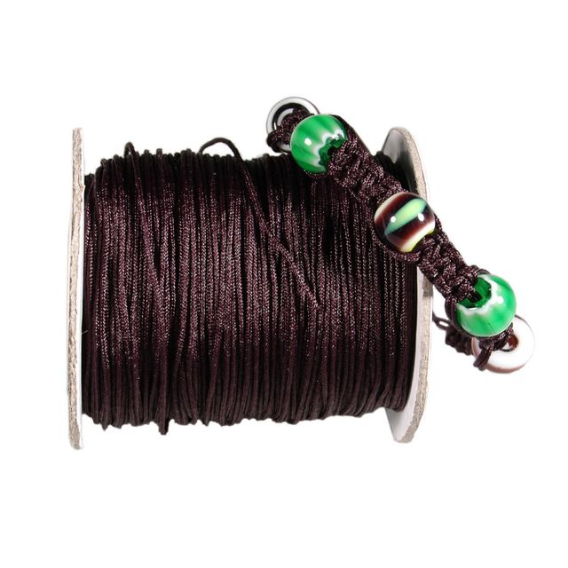 Smyckessnöre, polyester, 100 m, svart | Skola och förskola - Hobbymaterial - Band | Kontorsexperten