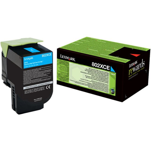 LEXMARK Toner 80C2XCE | Toner och bläck - Tonerkassetter - Toner Lexmark | Kontorsexperten