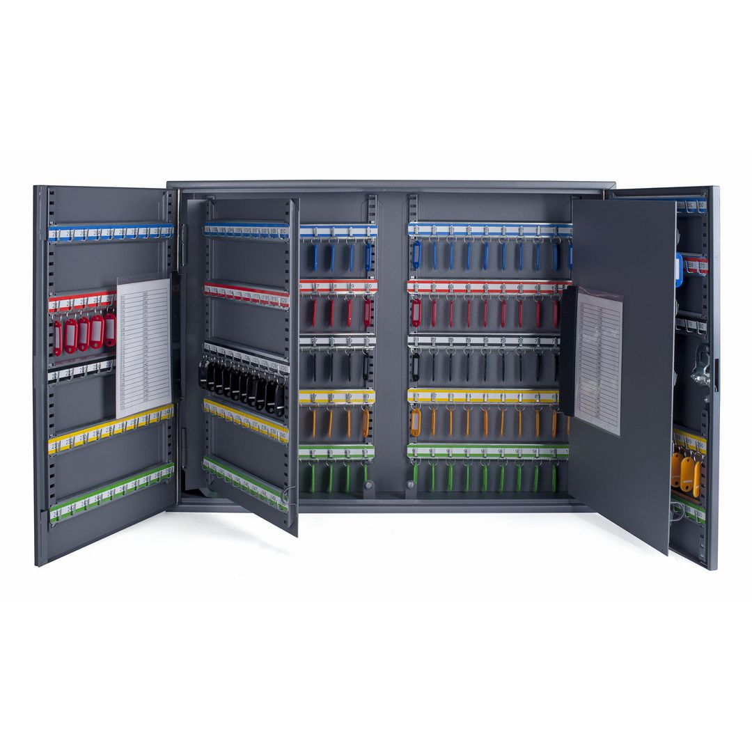 PAVO Nyckelskåp 300 nycklar grå | Kontorsmöbler och inredning - Skåp och hyllor - Nyckelskåp och tillbehör | Kontorsexperten