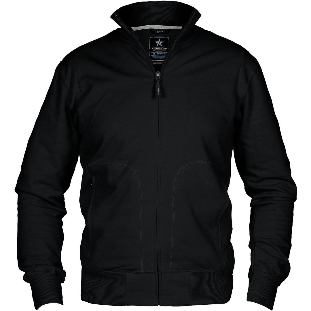 TEXSTAR Sweatjacka HC04 antracit XL | Arbetskläder - Arbetströjor - Sweatshirts och koftor | Kontorsexperten