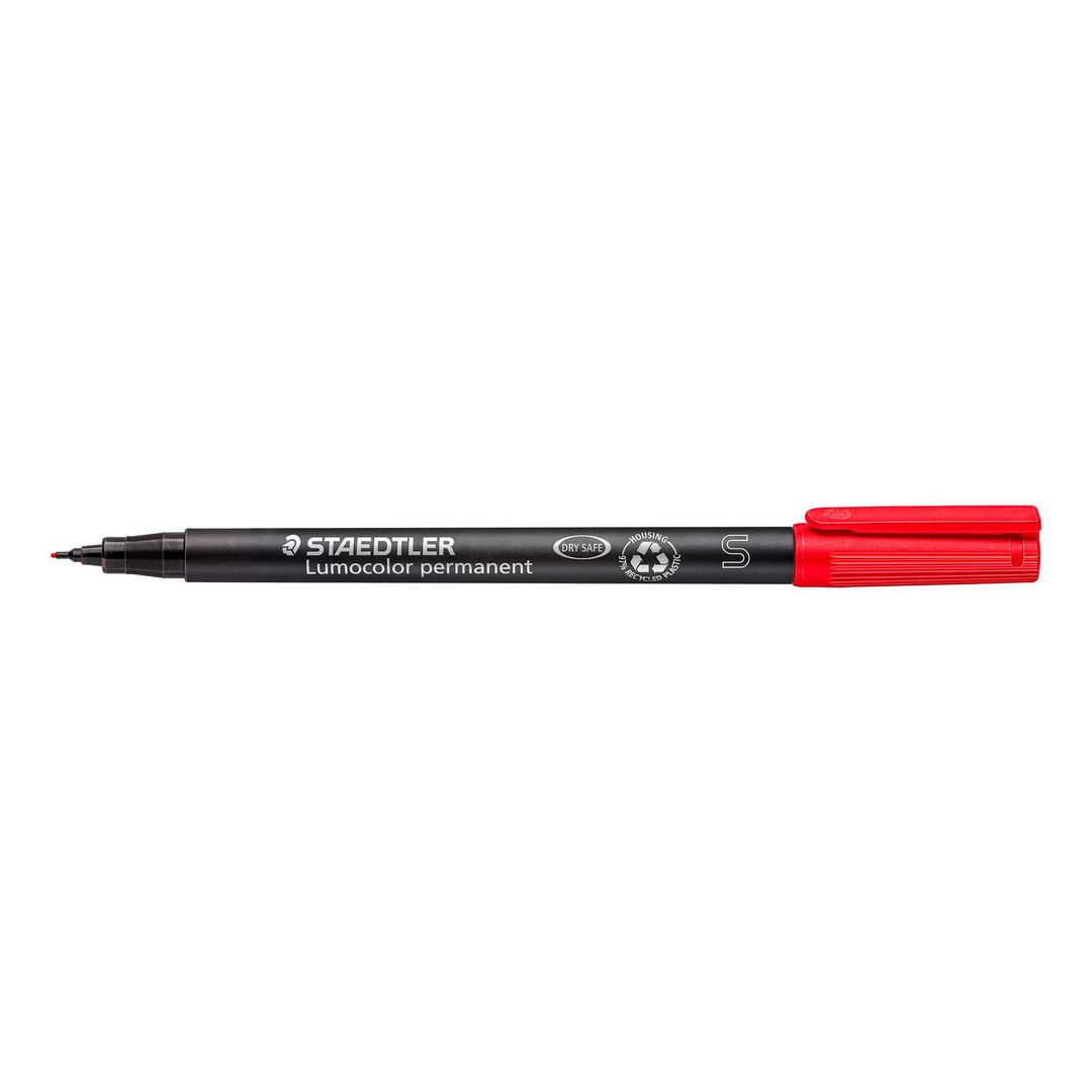 STAEDTLER Lumocolor Universalpenna Lumocolor® 313 permanent, extra tunn spets, röd | Kontorsmaterial - Pennor - Overheadpennor | Kontorsexperten