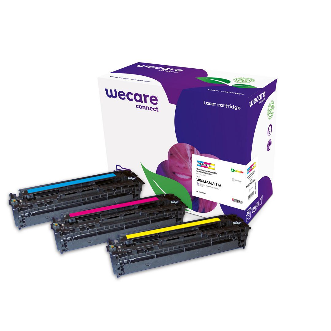 WECARE Toner HP CF211A/31C 3/fp | Toner och bläck - Tonerkassetter - Toner WeCare | Kontorsexperten