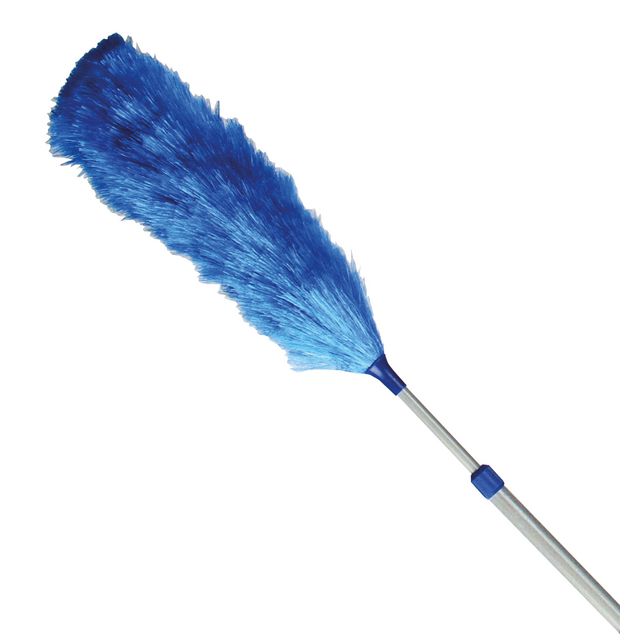 HYGIENTEKNIK Dammvippa HT Teleskop Basic 87-125cm | Städ och hygien - Städredskap - Dammvippor och intriörmoppar | Kontorsexperten