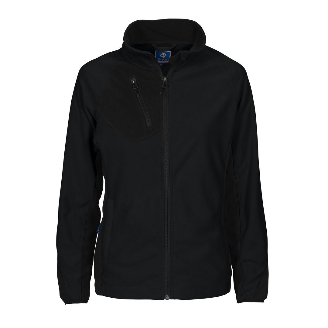 PROJOB Mikrofleecejacka dam 2326 sva XL | Arbetskläder - Arbetsjackor - Fleecejackor | Kontorsexperten