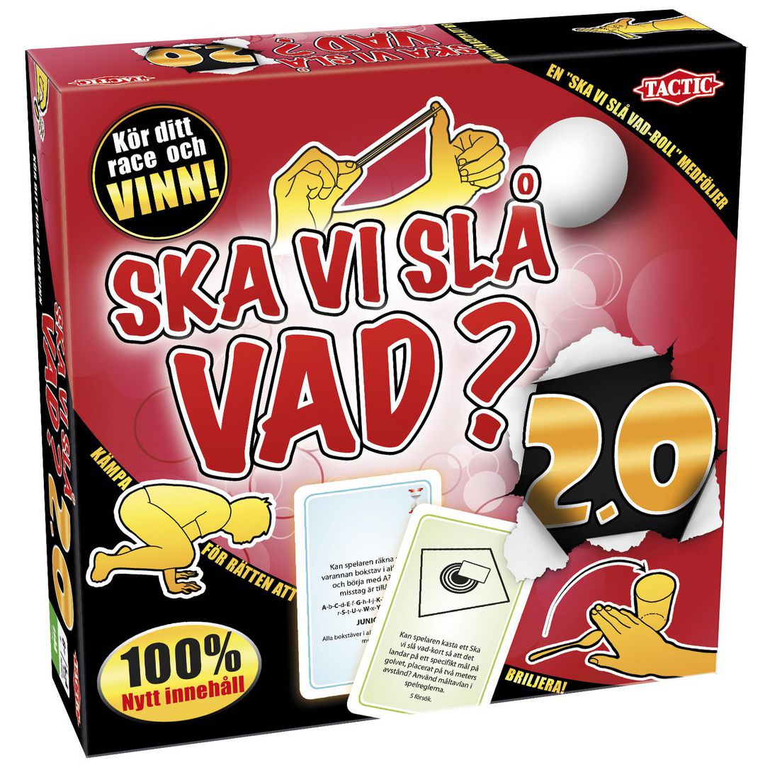 TACTIC Spel Ska vi slå vad 2.0 | Skola och förskola - Lekmaterial - Spel - Från 7 - 9 år | Kontorsexperten