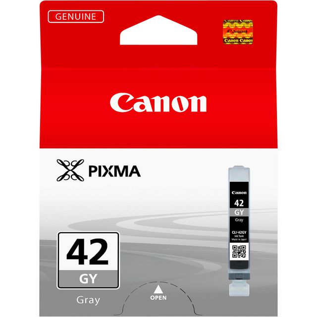 CANON Bläckpatron, PIXMA 42GY, grå, singelförpackning, 6390B001 | Toner och bläck - Bläckpatroner - Bläckpatroner Canon | Kontorsexperten
