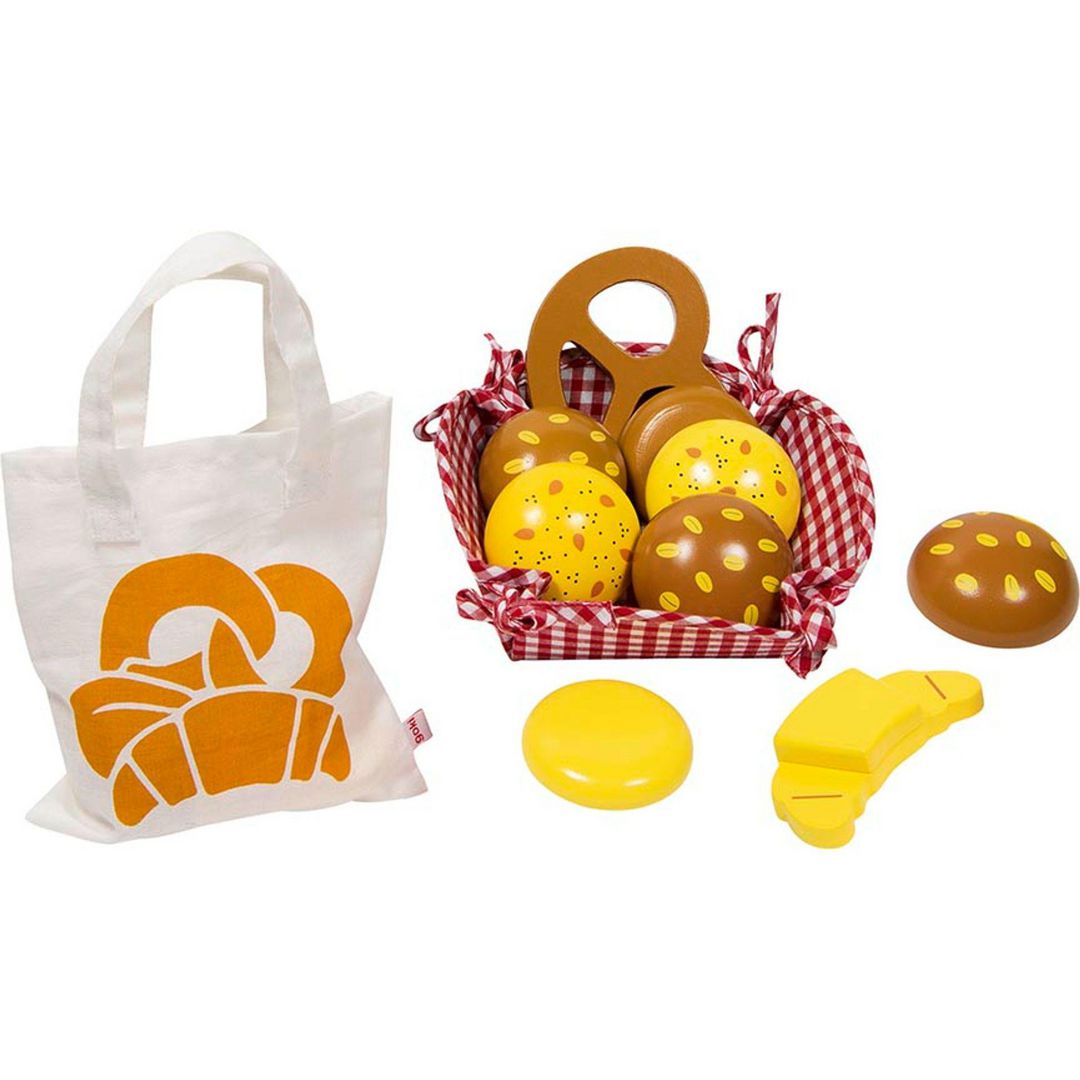 Brödkorg och bröd 11 delar | Skola och förskola - Lekmaterial - Kök och matlek | Kontorsexperten