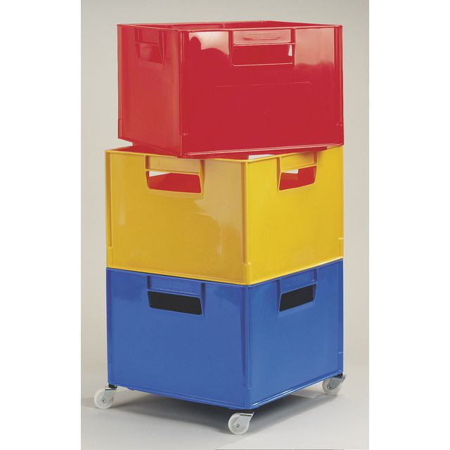 NYBY Lekback, röd | Skolmöbler och inredning - Förvaringsmöbler - Backar, boxar och korgar | Kontorsexperten