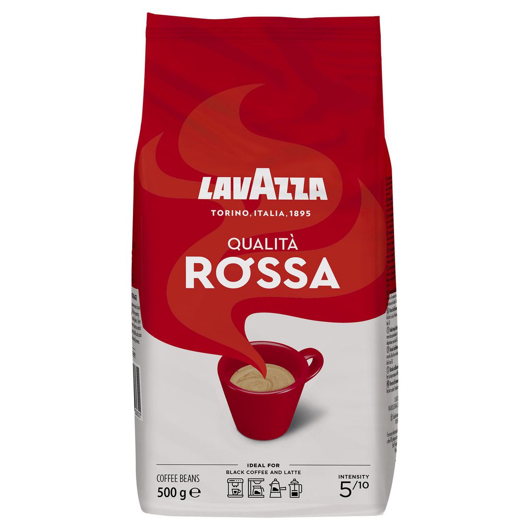 LAVAZZA Qualità Rossa-kaffebönor, arabica/robusta, 1kg | Kök och servering - Kaffe och te - Hela Bönor | Kontorsexperten