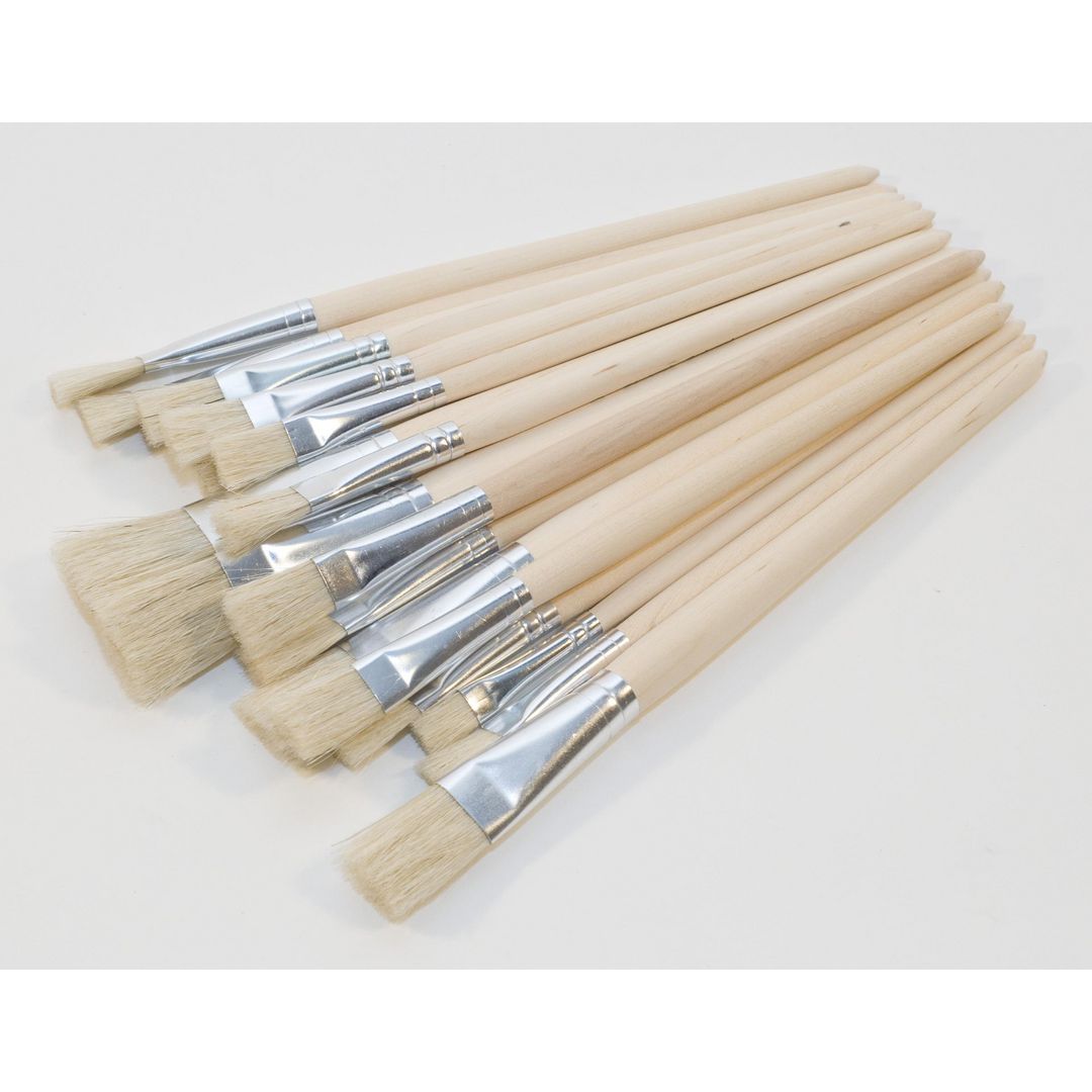 PLAYBOX Borstpenselset 18/fp | Skola och förskola - Målarfärg och tillbehör - Penslar | Kontorsexperten