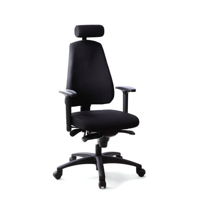 LANAB DESIGN Kontorsstol LD6240 svart | Kontorsmöbler och inredning - Stolar och sittmöbler - Kontorsstolar | Kontorsexperten