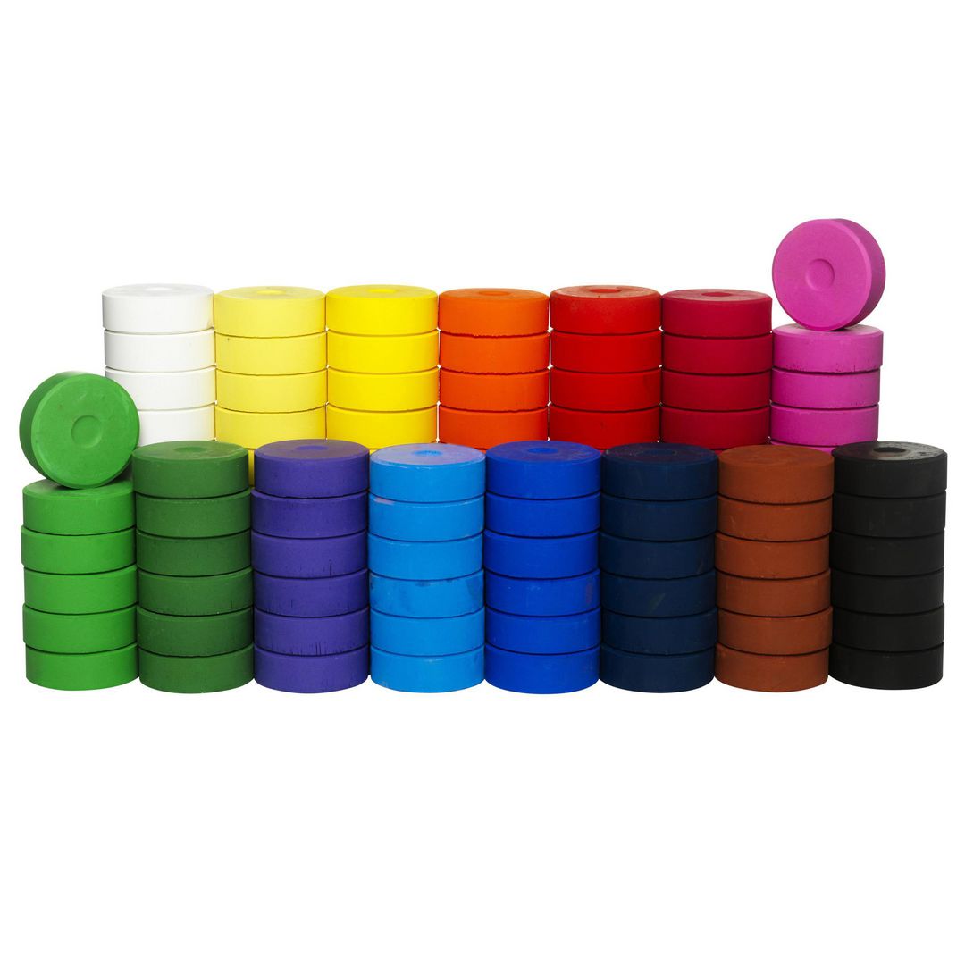 PLAYBOX Färgblock 57 mm 144/fp | Skola och förskola - Målarfärg och tillbehör - Färgblock | Kontorsexperten