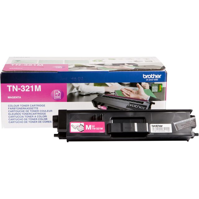 BROTHER Toner TN-321M, magenta | Toner och bläck - Tonerkassetter - Toner Brother | Kontorsexperten