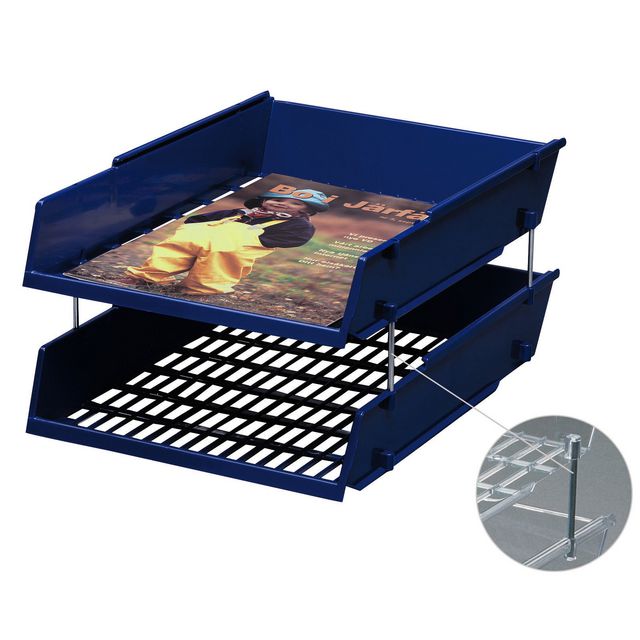 Durable OPTIMO distanspinnar, metall, vit 4/fp | Kontorsmaterial - Till skrivbordet - Brevkorgar tillbehör | Kontorsexperten