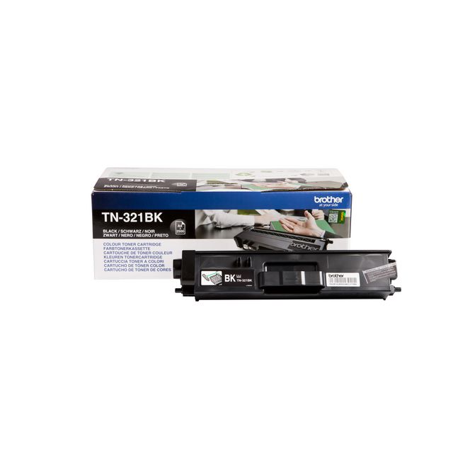 BROTHER Toner TN-321BK, svart | Toner och bläck - Tonerkassetter - Toner Brother | Kontorsexperten