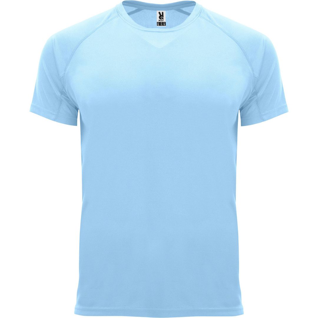 ROLY T-shirt funktion bahrain herr ljblå S | Arbetskläder - Arbetströjor - T-shirts | Kontorsexperten