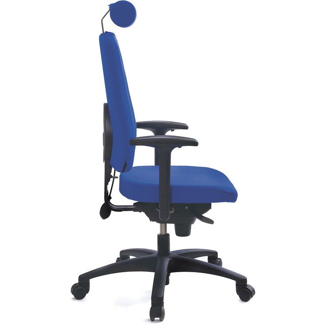 LANAB DESIGN Kontorsstol LD6340 blå utan svankstöd | Kontorsmöbler och inredning - Stolar och sittmöbler - Kontorsstolar | Kontorsexperten